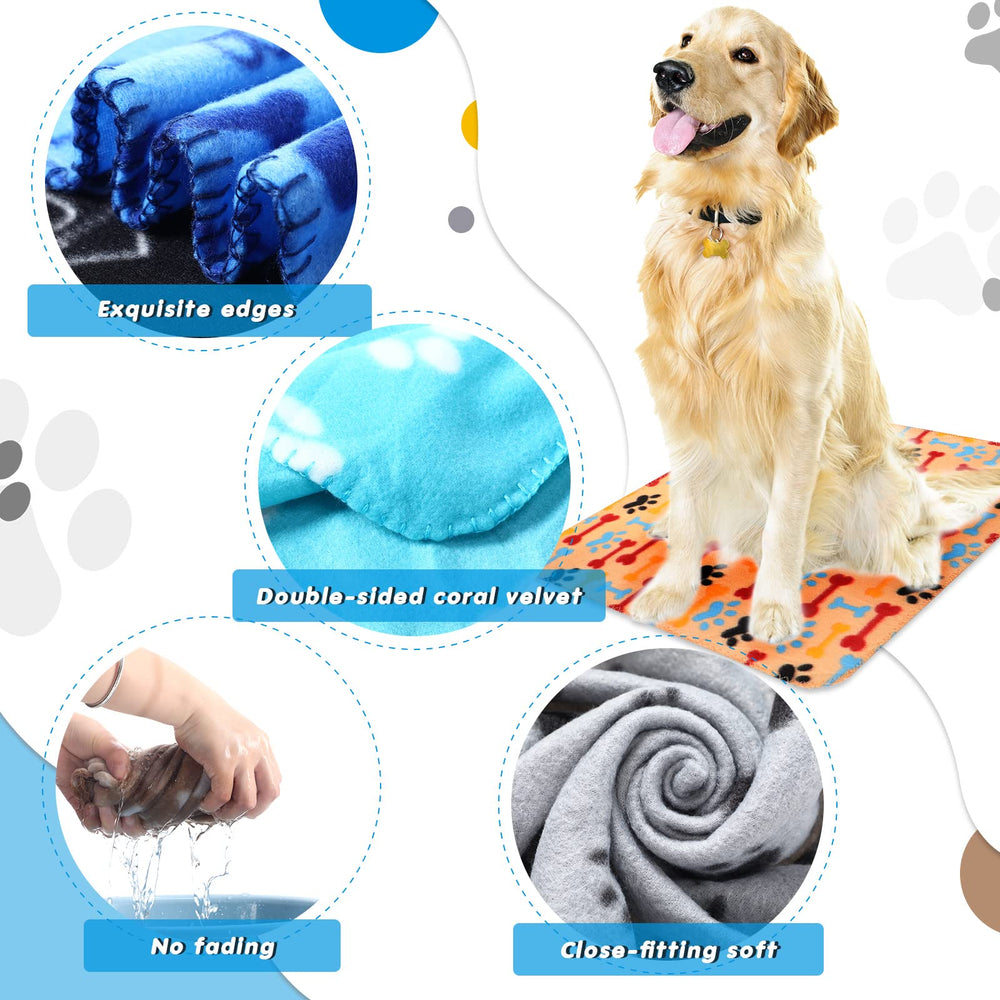 Chumia machine washable pet blanket in a clean easy care setting.