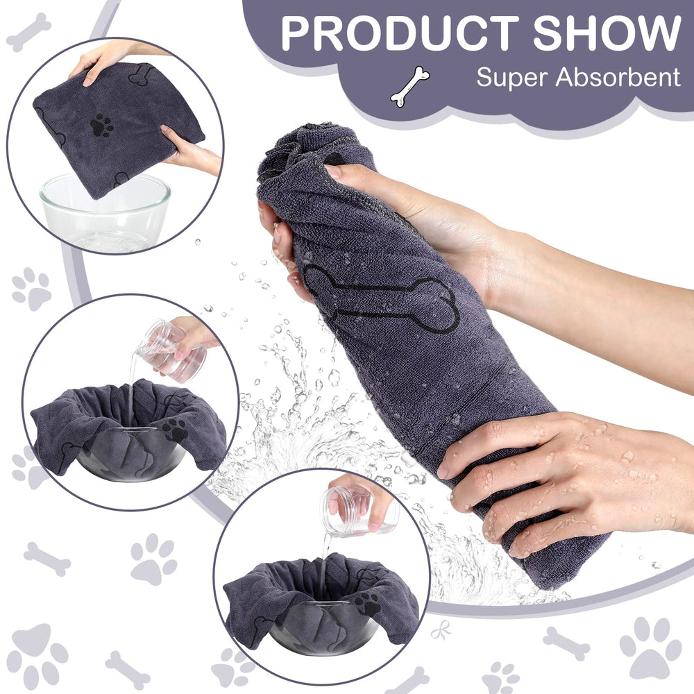 Chumia microfiber-absorption towels soak up moisture fast after bathing.