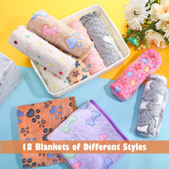 Chumia fleece blanket star print offers cheerful warmth for small companions.