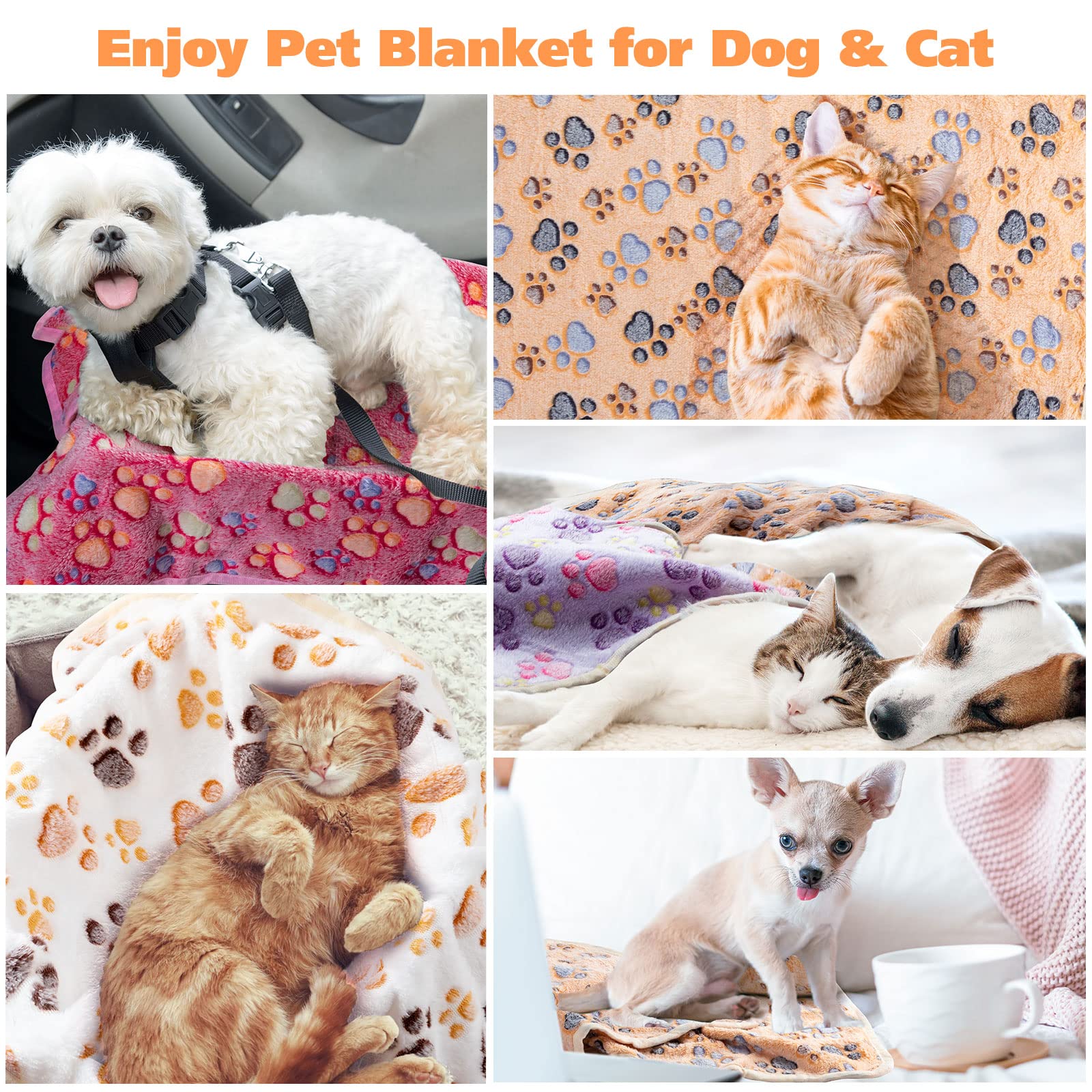 Chumia washable and durable blanket keeps pets comfortable.
