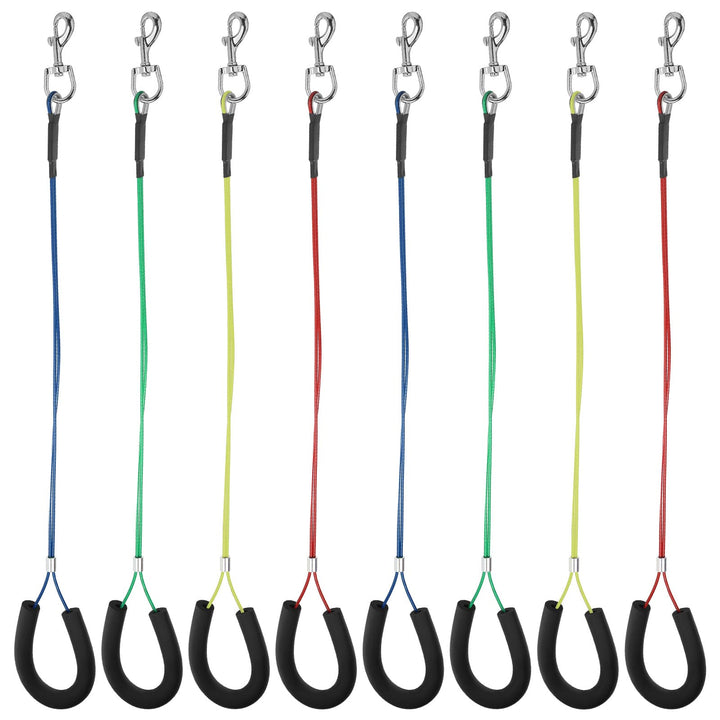 Chunful 8-pcs dog grooming loop set keeps pets secure during baths
