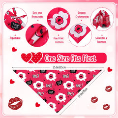 Chunful adjustable triangle bib ideal for small to medium dogs