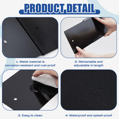 Durable waterproof aluminum Chunful guards protect cage bases