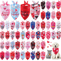 Chunful spring dog bandana 50-pack for daily wear across pets