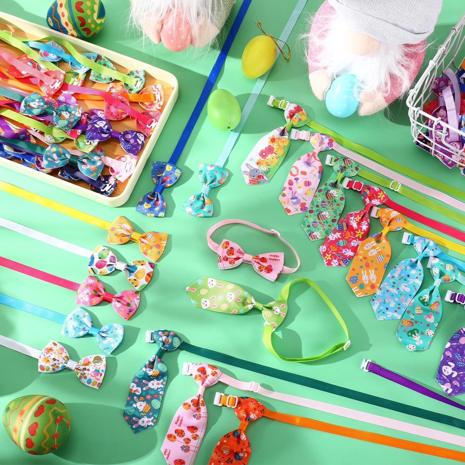 Chunful washable durable pet bow—color stays vibrant for multiple occasions.