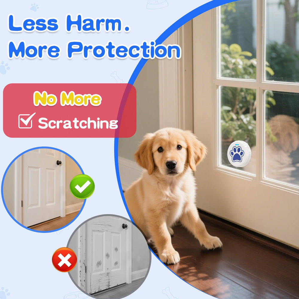 ChunHee adhesive mount allows tool-free door or wall placement.