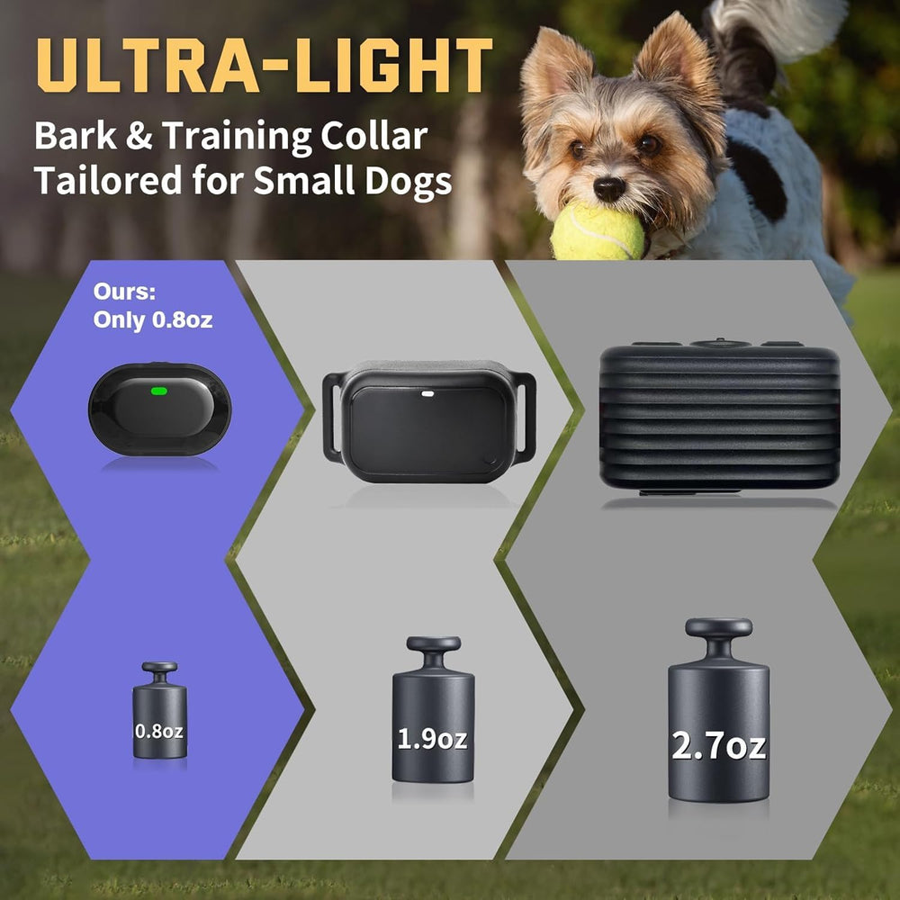 Chupolik small dog neck fit demonstrates comfortable collar design