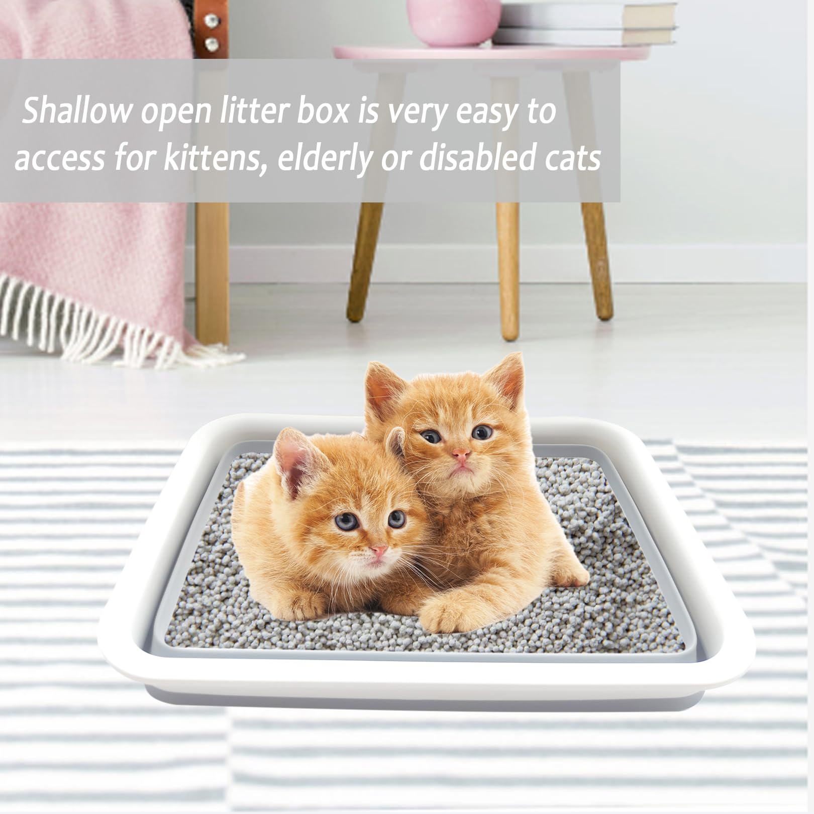 Chuyouan multifunction litter box doubles as bath or toy space