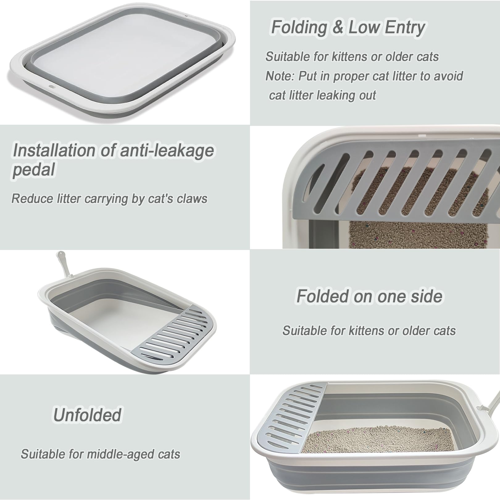 Chuyouan open potty tray promotes airflow and easier cleaning