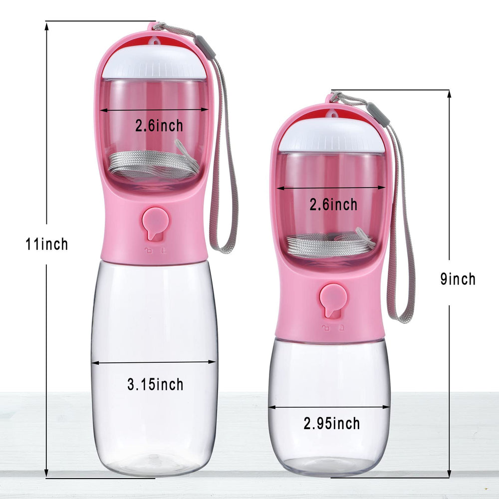 Cibaabo 19oz bottle suitable for dogs on longer trips.