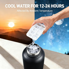 Cibaabo leakproof lid with seal prevents spills during travel.