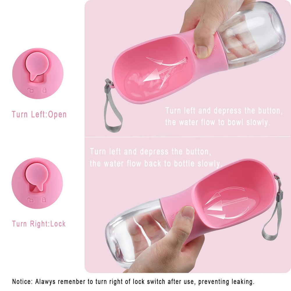 Cibaabo one-hand operation allows easy water flow during adventures.