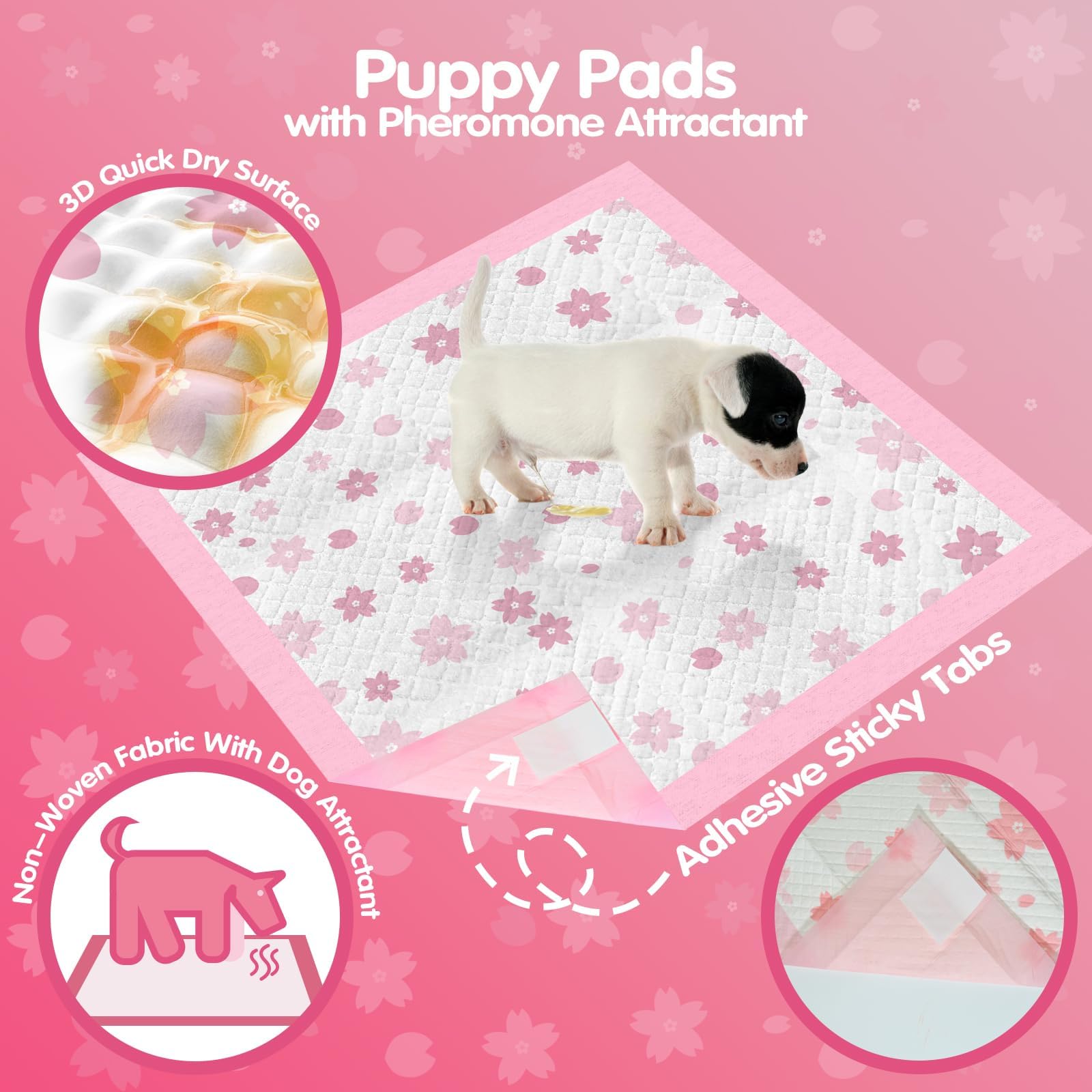 Ideal for puppies, dogs, cats, and rabbits during potty training.