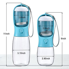 Cibaabo water bottle with food container close-up showing attachment