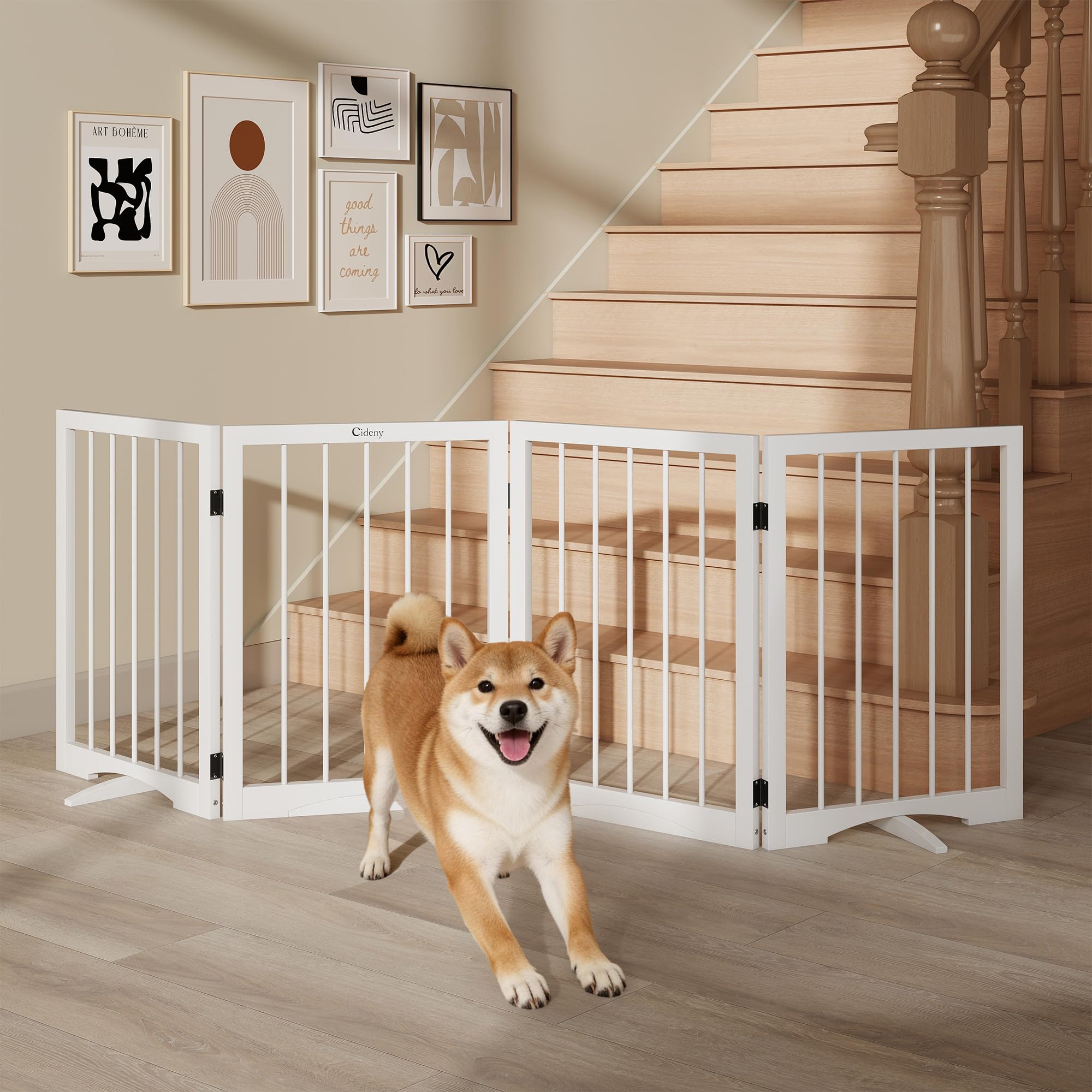 Cideny gate ensures stability in stair and hallway applications