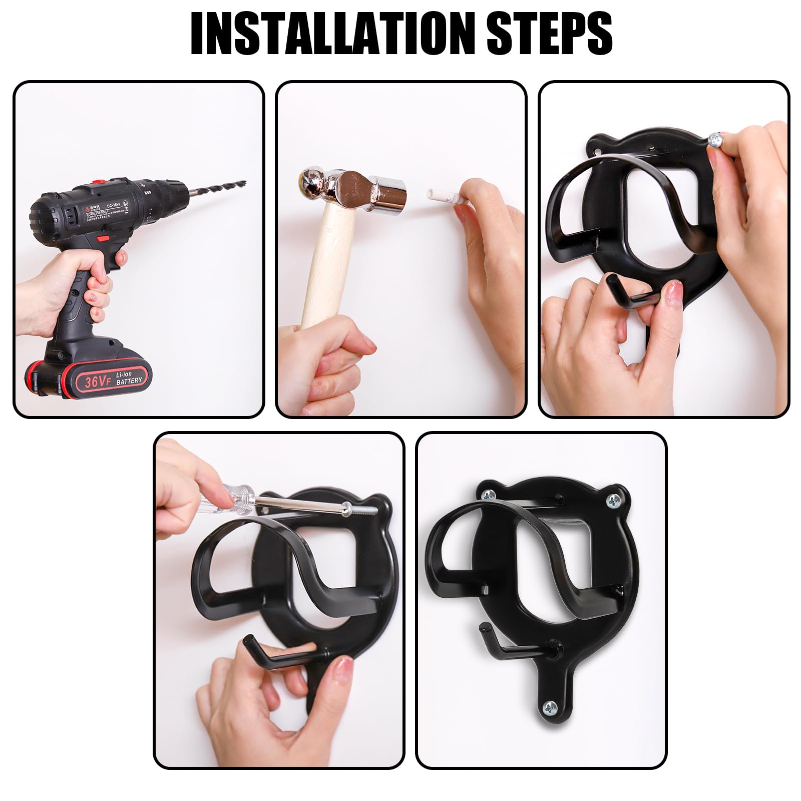 Cididu horse barn wall bracket keeps gear accessible and tidy