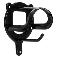 Cididu iron bridle rack in matte black finish resistant to rust