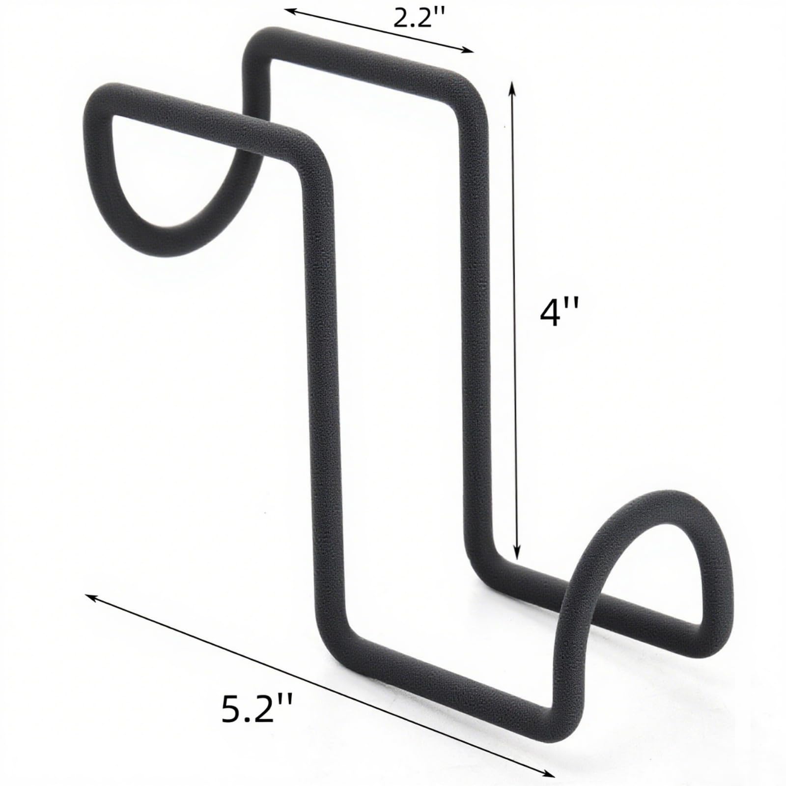 Cididu Over-Rail Bridle Hook securely hangs on fence or stall rail.