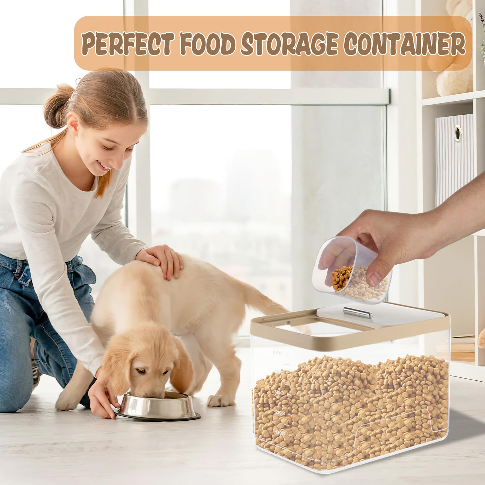 cieovo airtight seal keeps food dry and fresh for longer