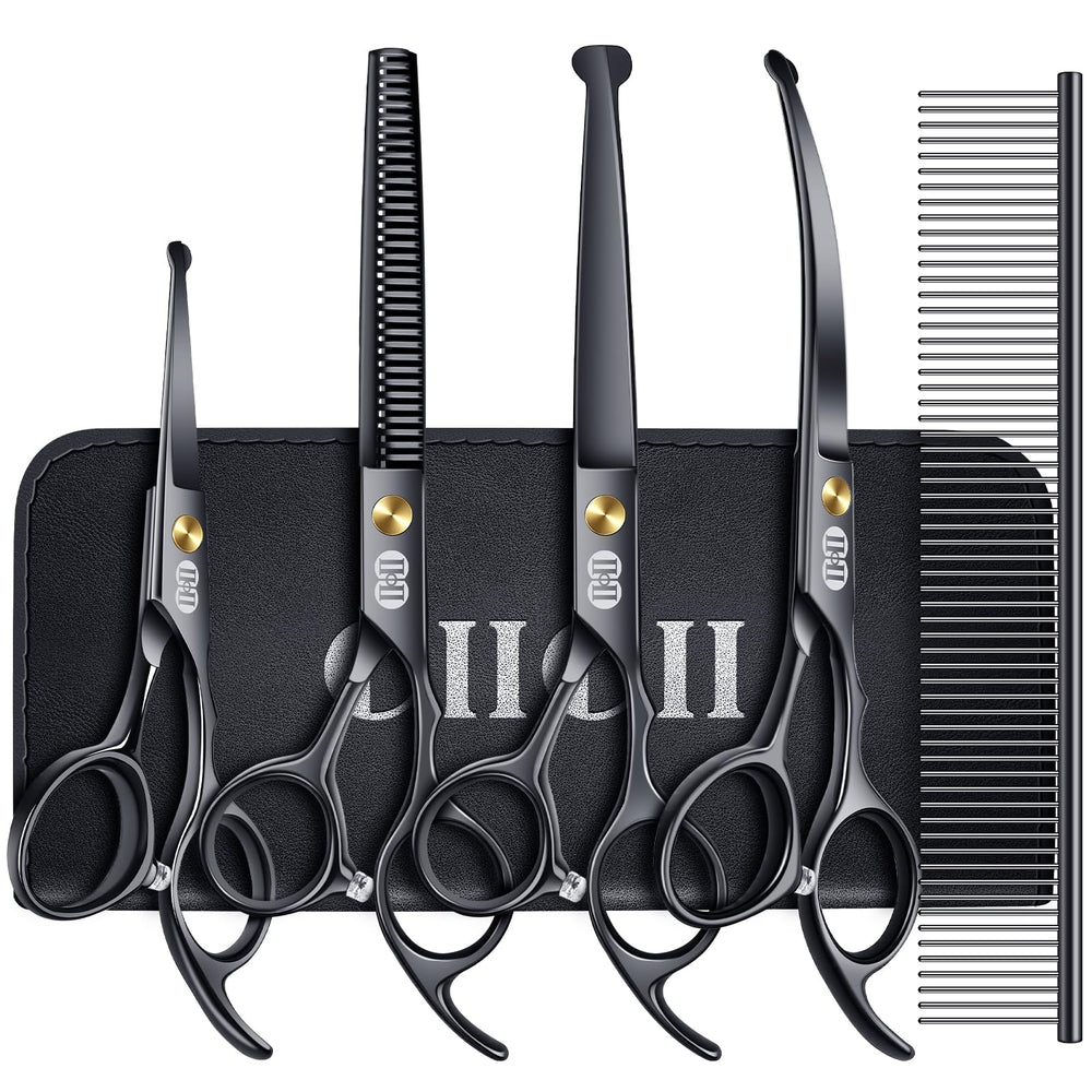 CIICII dog grooming scissors kit main set for precise at home grooming