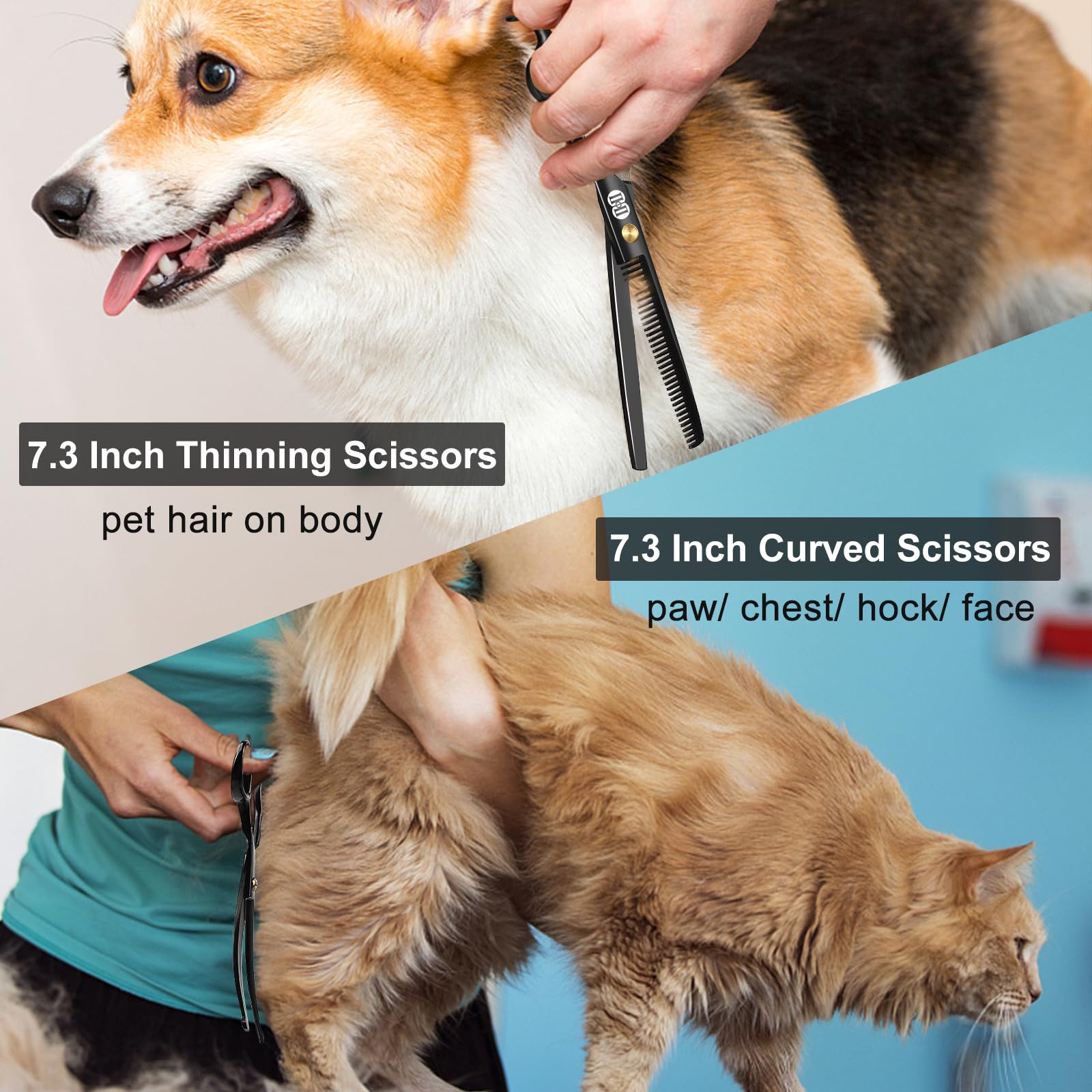 CIICII grooming comb for detangling and prep