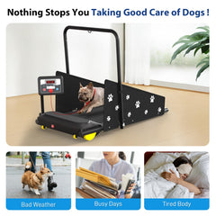 CIIHI C dog treadmill remote control enables hands-free speed adjustment