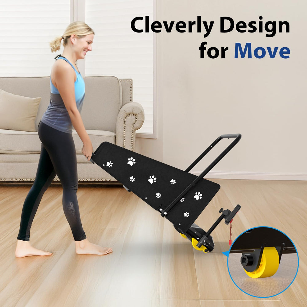 CIIHI C dog treadmill rotatable display lets you monitor settings from any angle