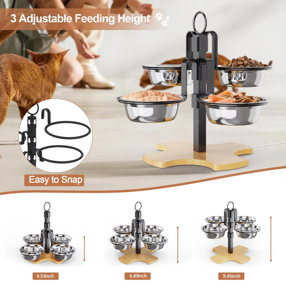 CILXGQLN three height adjustments for growing pets and different ages