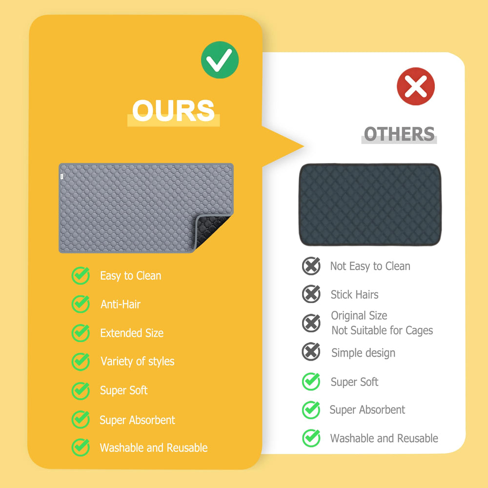 Cimiycob waterproof inner layer prevents leaks and keeps floors safe