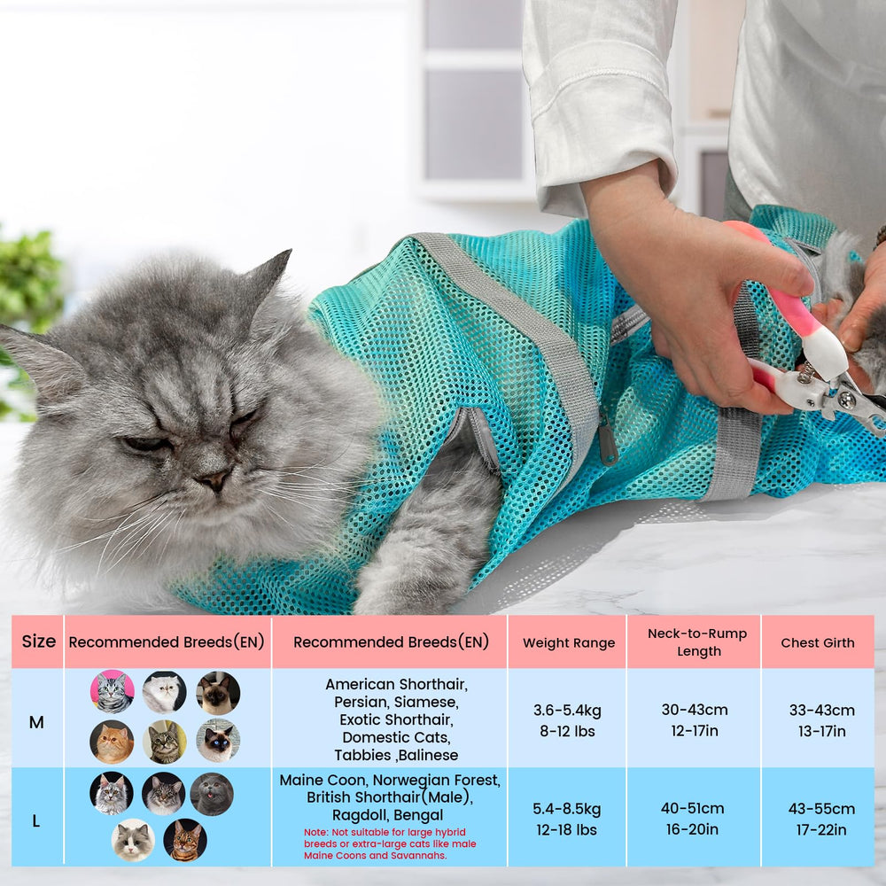 Cinf soft breathable mesh promotes airflow during baths.