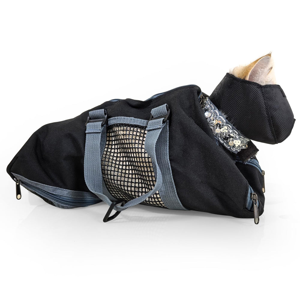 Cinf cat grooming bag for nail trimming keeps cat calm and controlled