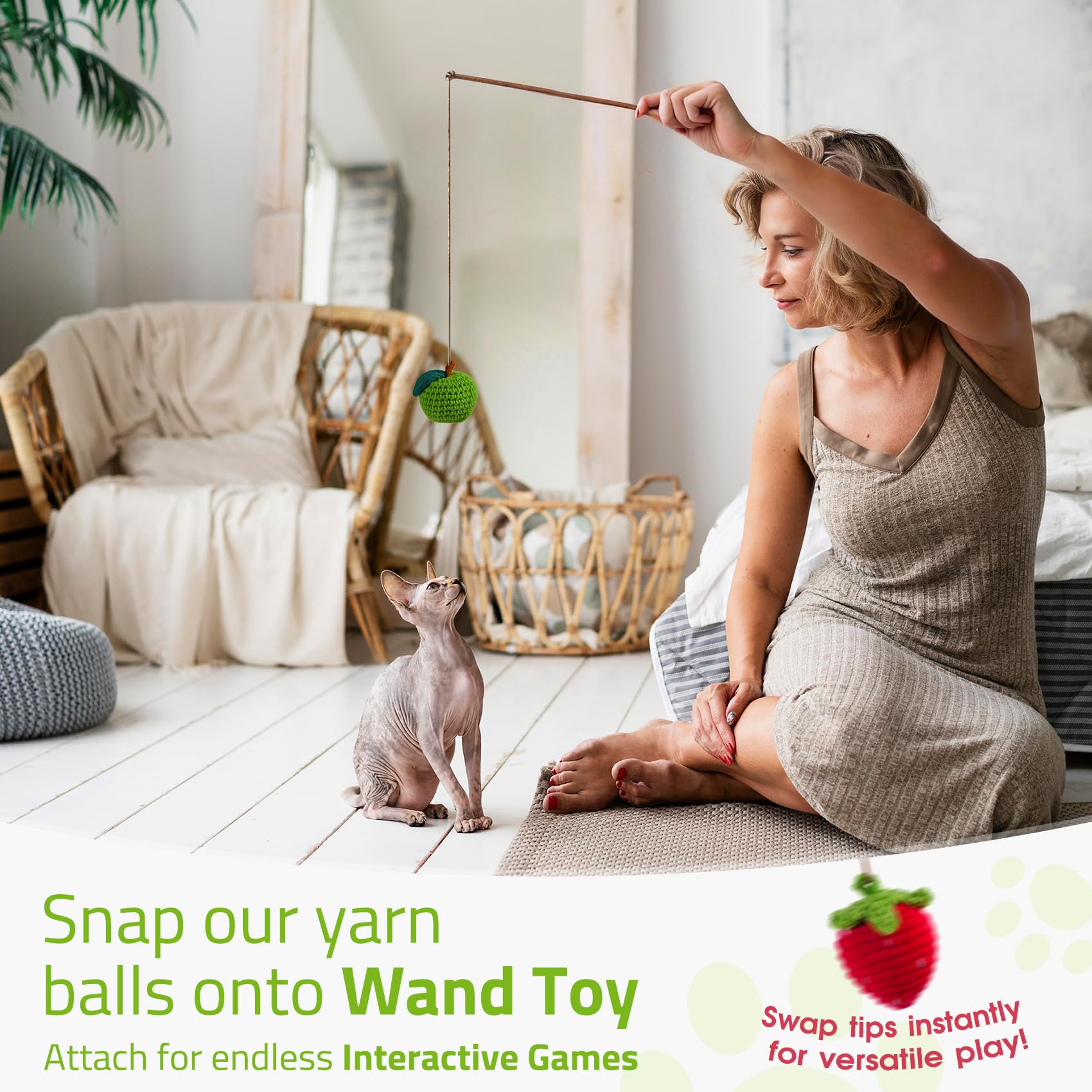 Cipsken perfect gift for cats and owners seeking varied enrichment.