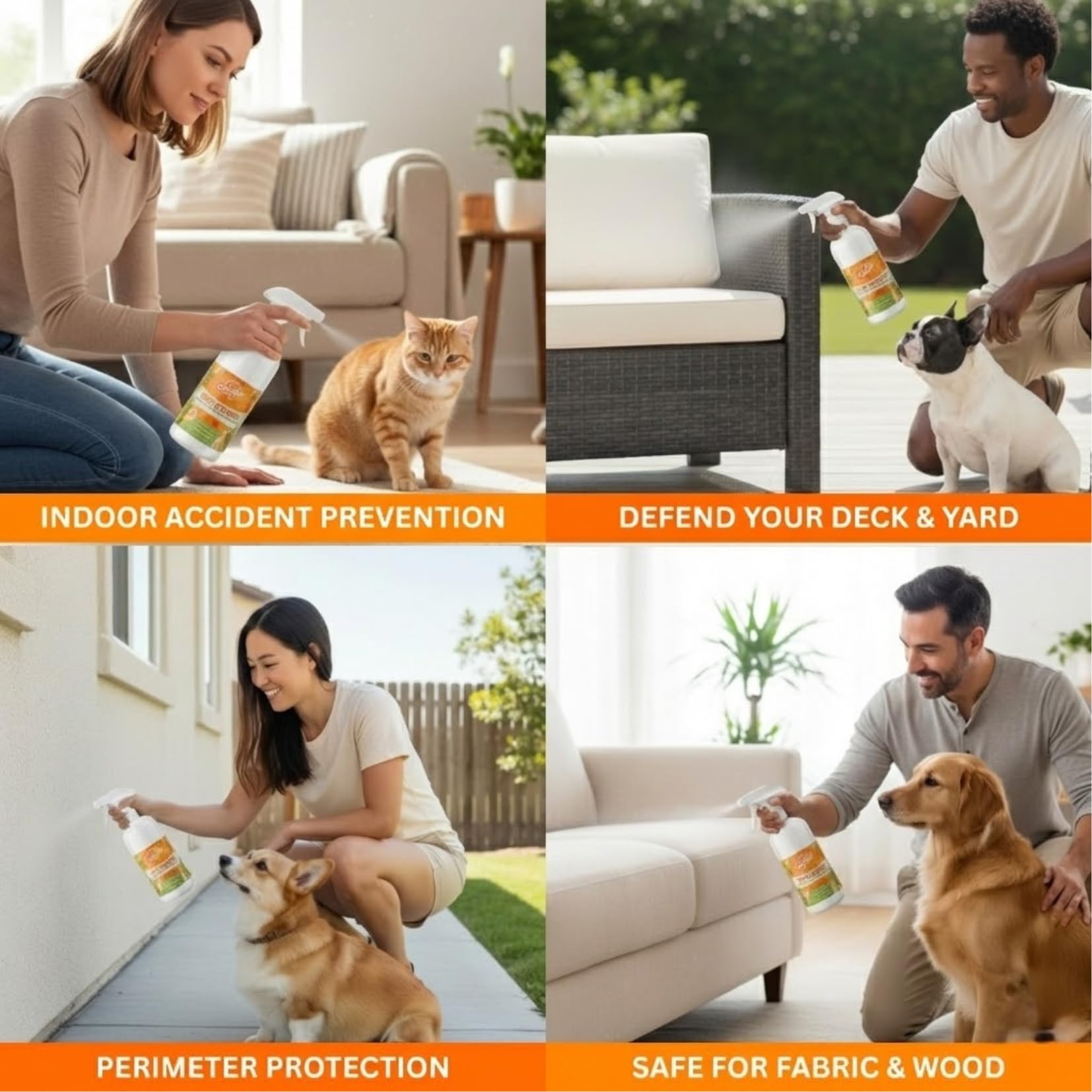 Citratide dual-action formula graphic highlights cleaning and odor neutralization.