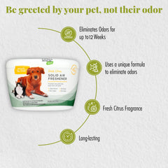 Packaged 20-ounce canister emphasizes long-lasting freshness without harsh chemicals