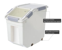 CITY BABY large opening oblique door for easy access to contents.