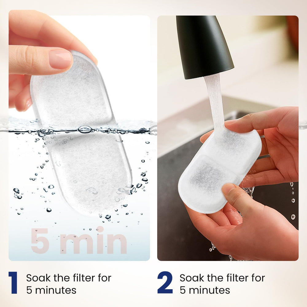 CityFlee soak and rinse before first use to maximize filtration performance.