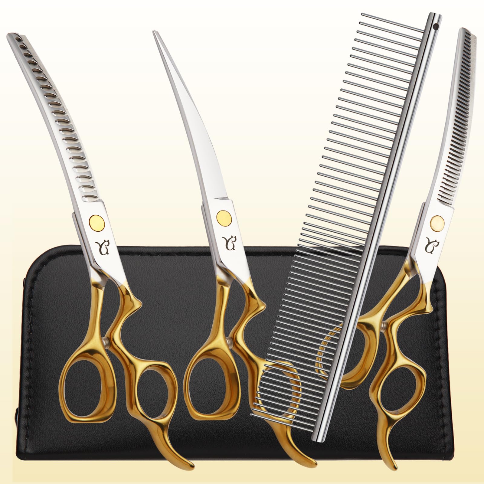 Citywish black storage bag keeps grooming kit organized