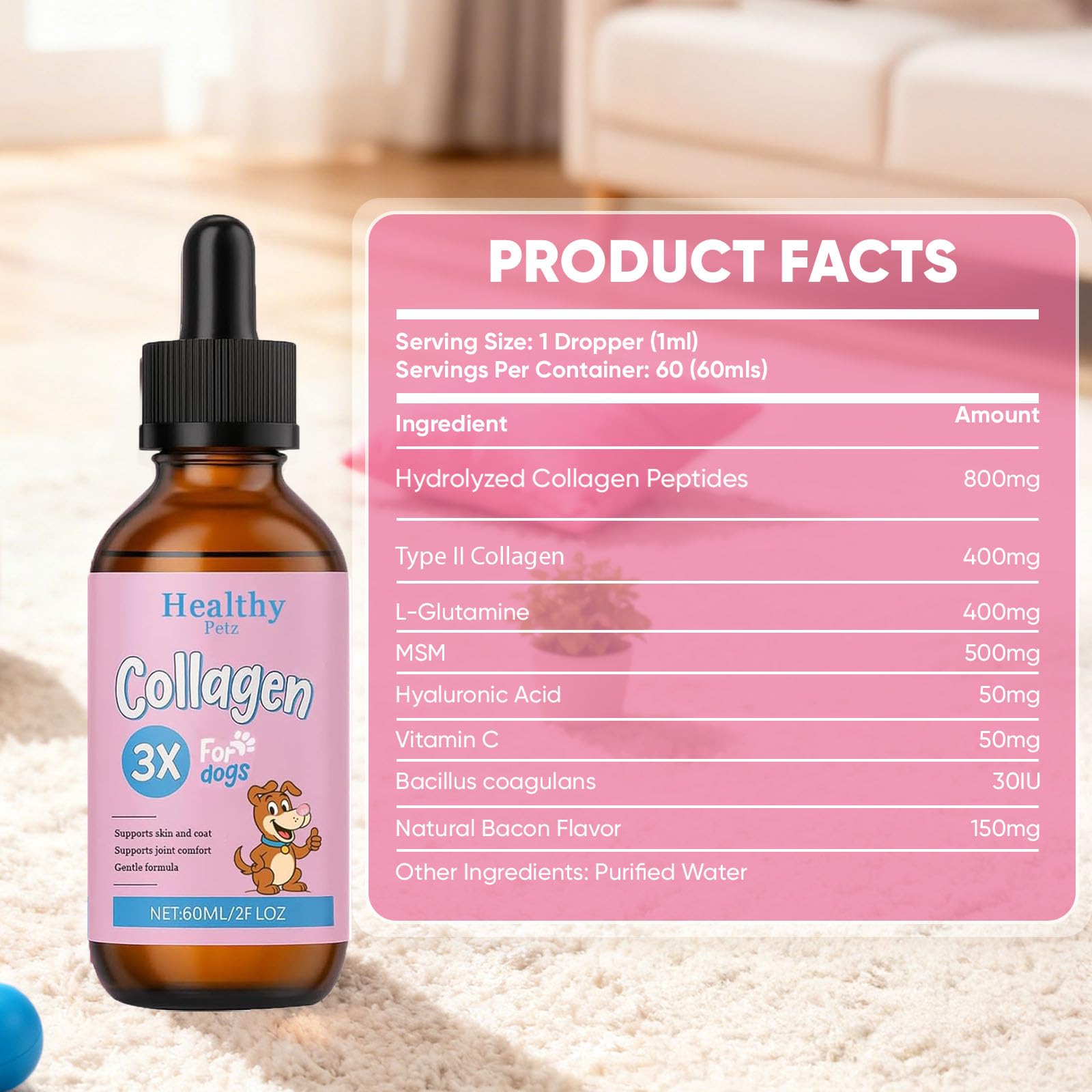 CIVGICY Collagen being pumped for on-the-go dosing