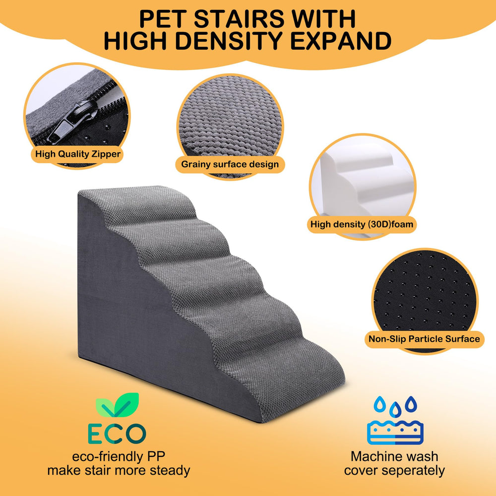 CiWiVOKi non-slip step surface provides safer climbing on hardwood floors.