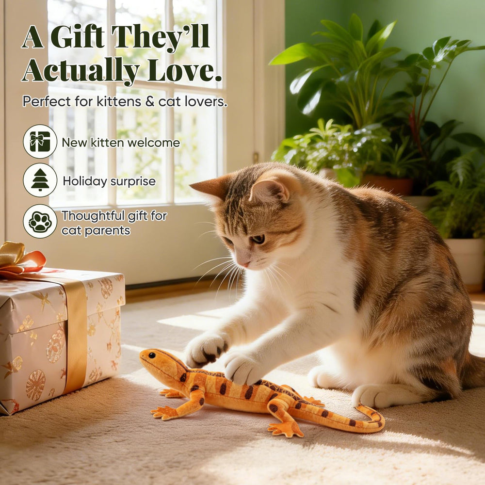 CiyvoLyeen catnip toy gift set makes a thoughtful present for cat lovers.