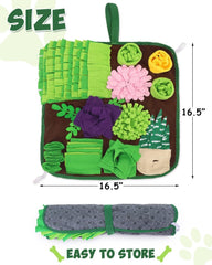 CiyvoLyeen snuffle mat in use with dog for enrichment and slow eating