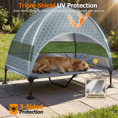 CJYMMFAN adjustable feet keep the bed stable on uneven ground