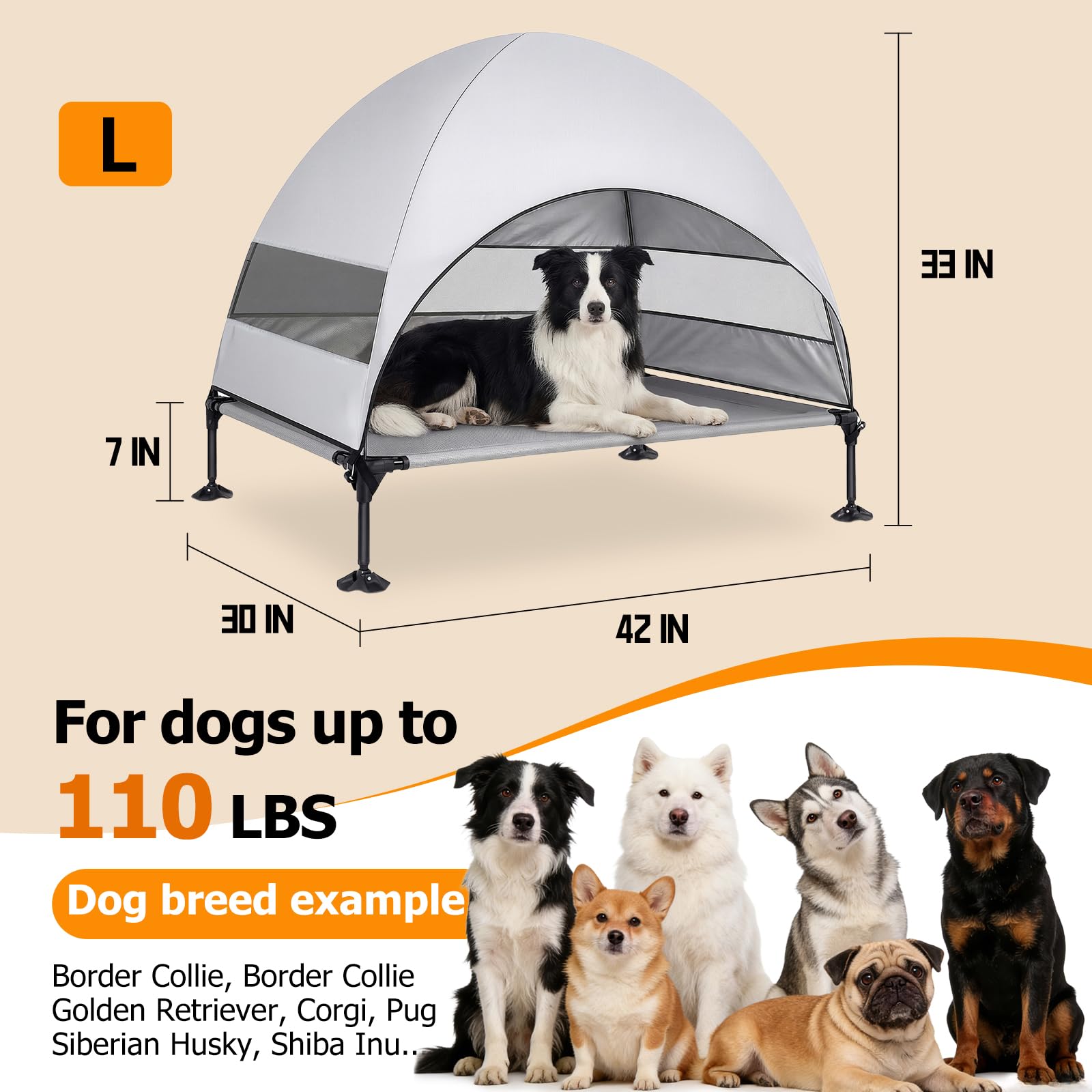 CJYMMFAN canopy can be removed for indoor use.