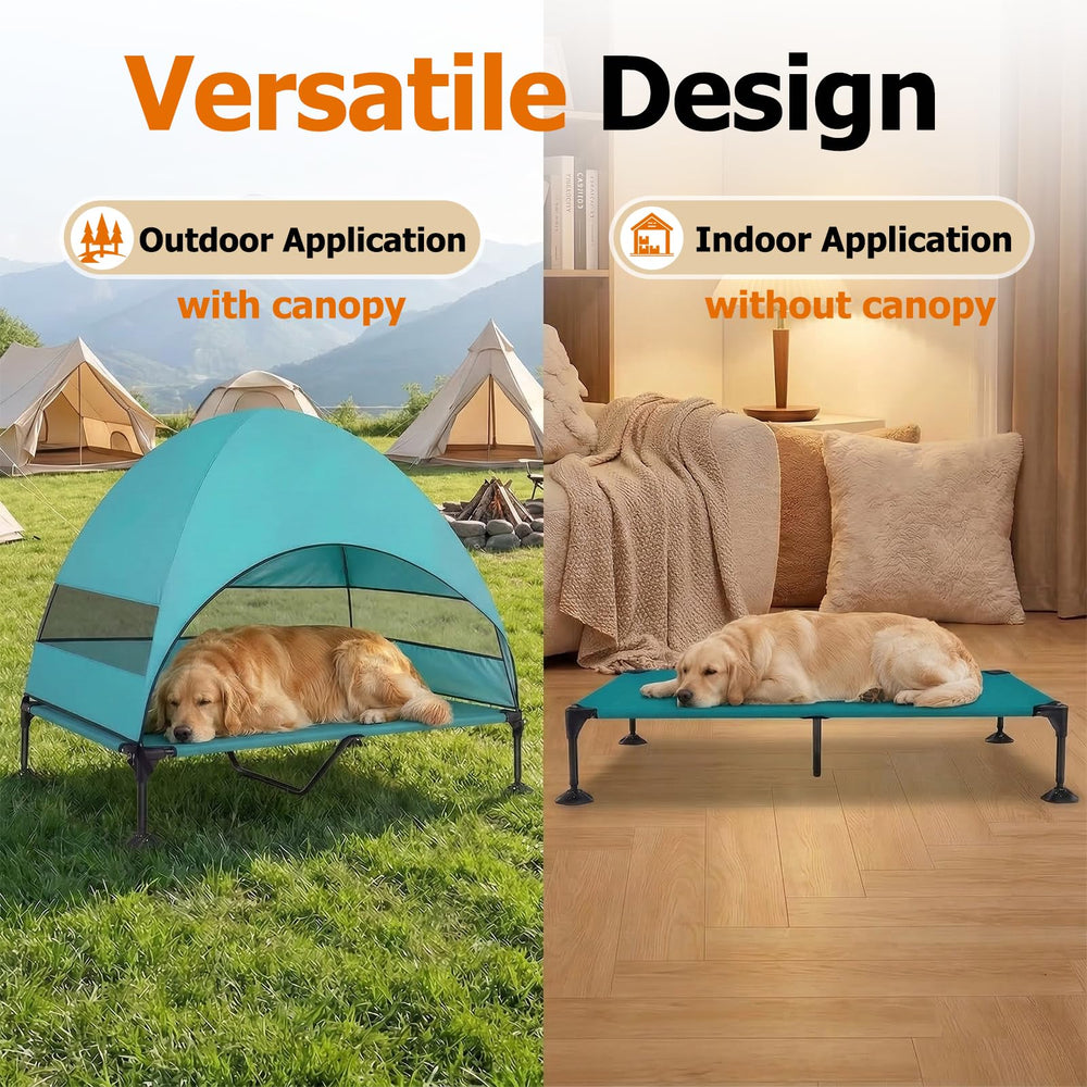 CJYMMFAN dog bed ideal for beach days and breezes.