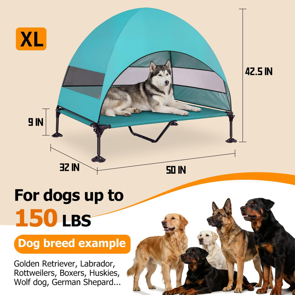 CJYMMFAN easy-assembly dog bed for quick setup.