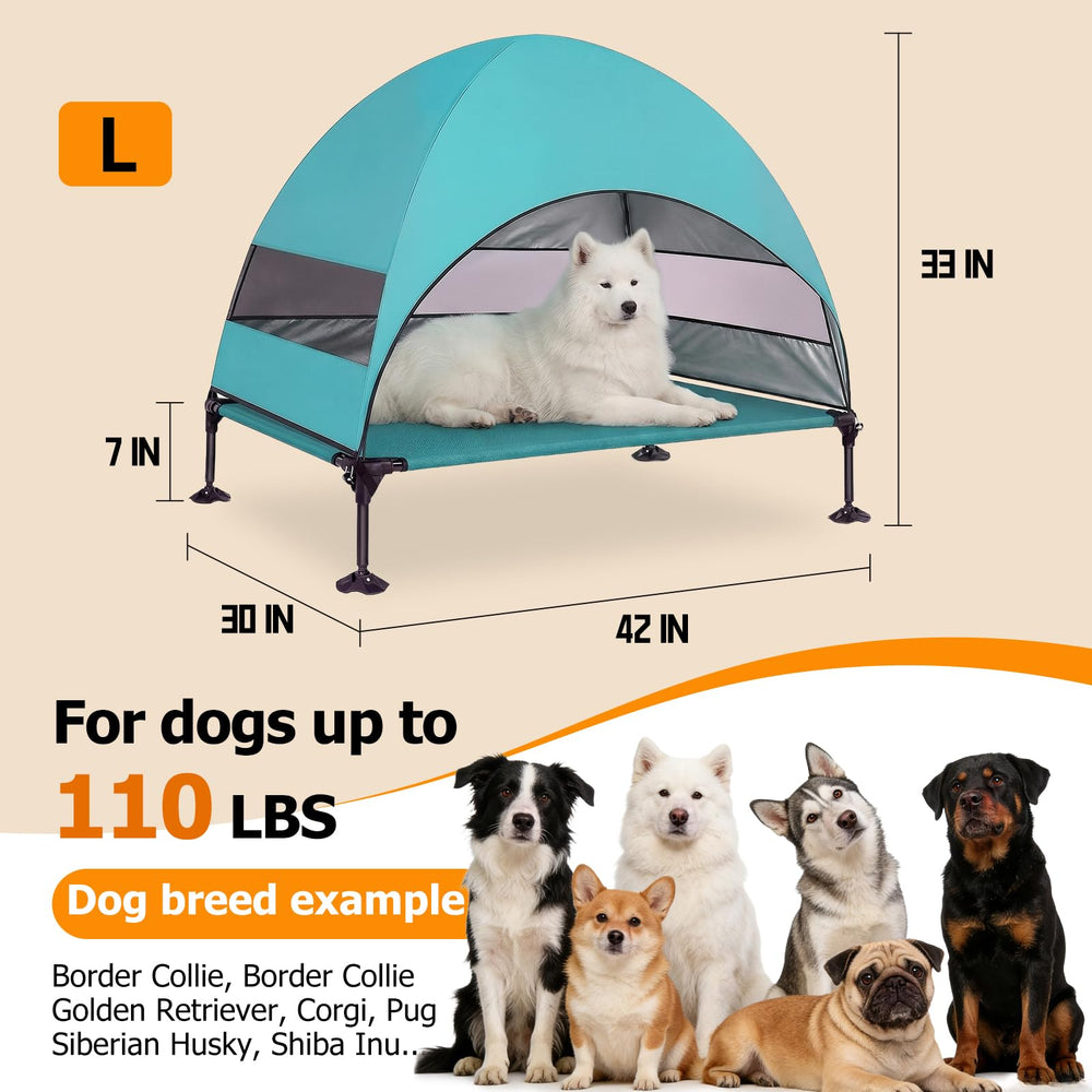 CJYMMFAN removable canopy allows indoor use when needed