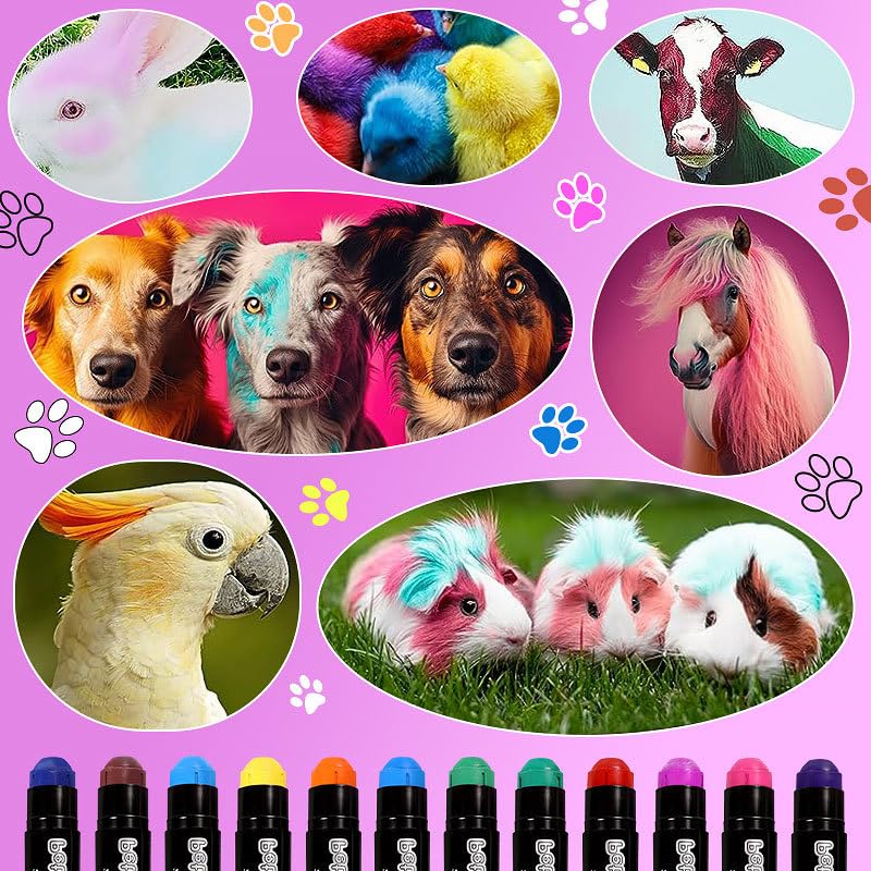 CKANDCK creative grooming markers applied for fun, festival looks