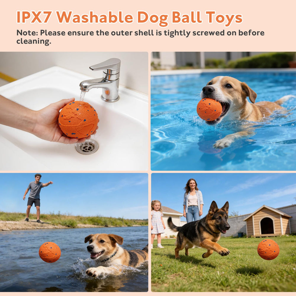 Ckin pet smart ball easy to clean after outdoor adventures