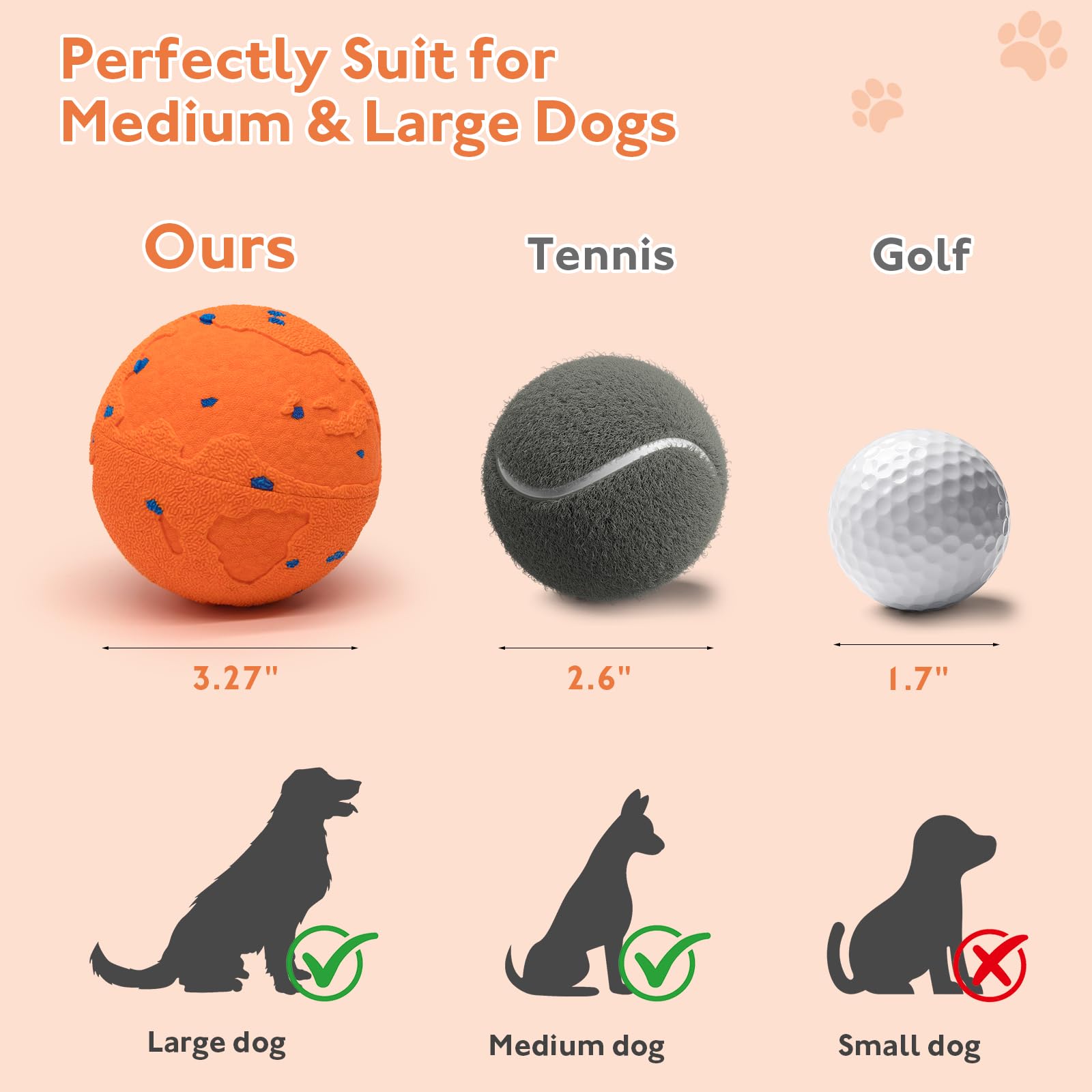 Ckin pet smart ball IPX7 waterproof for pool or beach play