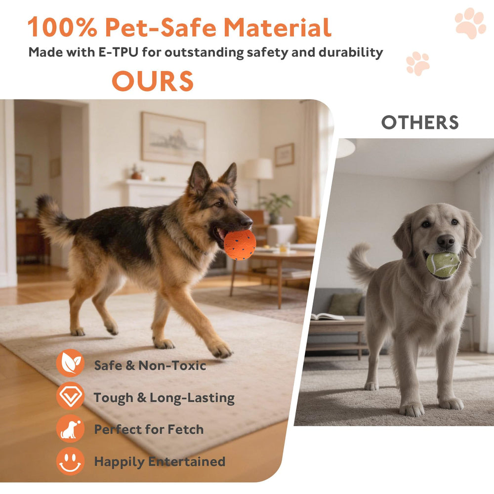 Ckin pet smart ball recharge battery via USB for long play sessions